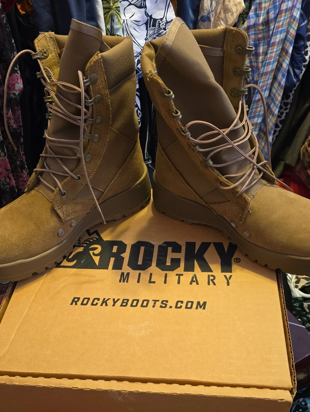 Rocky Tactical Field Boots in Tan